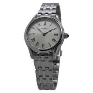 Quartz Cream Dial Watch SWR069P1
