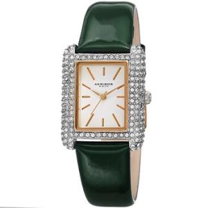 Quartz Crystal White Dial Watch AK1068GN