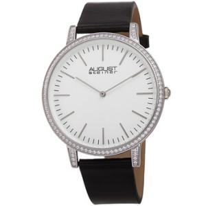 Quartz Crystal White Dial Watch AS8273BK