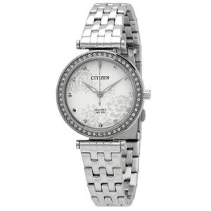 Quartz Crystal White Dial Watch ER021152A
