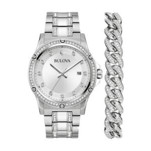 Quartz Diamond Crystal Watch 96K114