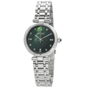 Quartz Diamond Green Dial Watch SRZ535P1