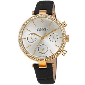 Quartz Diamond Silver Dial Watch AS8288BK