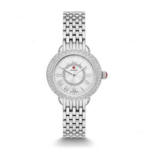 Quartz Diamond Silver Dial Watch MWW21E000025