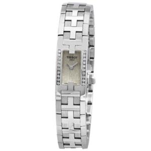 Quartz Diamond Silver Dial Watch T50.1.385.30