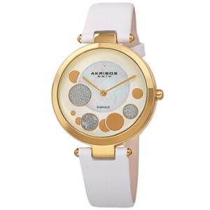 Quartz Diamond White Dial Watch AK1069WT