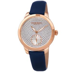 Quartz Silver Glitter Dot Dial Watch AK1089BU