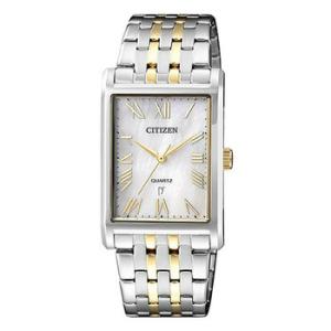 Quartz White Mother of Pearl Dial Twotone Watch BH300459D