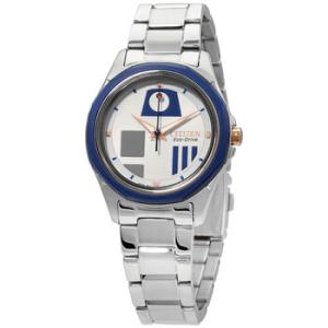 R2D2 Star Wars Classic Silver Dial Watch FE705050W