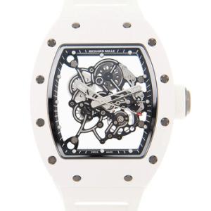 RM 055 Bubba Watson Hand Wind Watch RM055 WHITE
