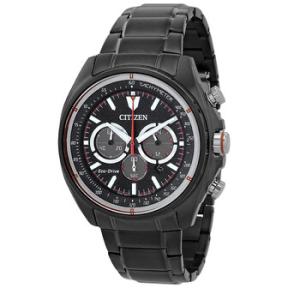 Racer Chronograph EcoDrive Black Dial Watch CA456782H