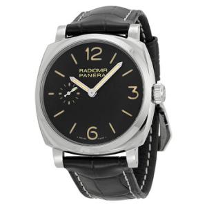 Radiomir 1940 Hand Wound Black Dial Black Leather Watch PAM00512