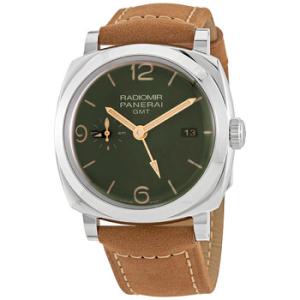 Radiomir GMT Military Green Dial Watch PAM00998