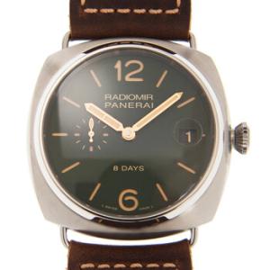 Radiomir Green Dial Watch pam00735