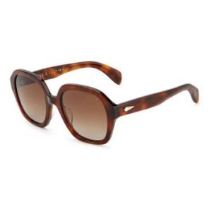 Rag  Bone Brown Gradient Square Sunglasses RNB1063S 0086LA