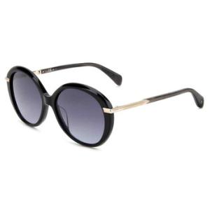 Rag  Bone Grey Round Sunglasses RNB1075S 08079O