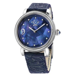Ravenna Floral Quartz Diamond Mother of Pearl Dial Watch 12603F