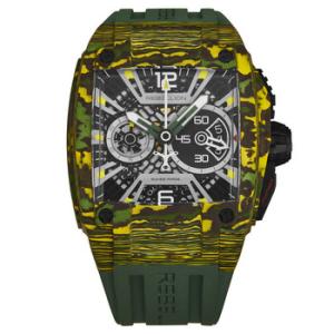 ReVolt Chronograph Automatic Black Dial Watch RB.REV.CH.CA.TXS