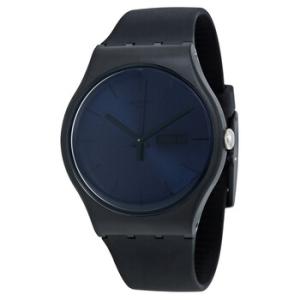 Rebel Black Dial Watch SUOB702
