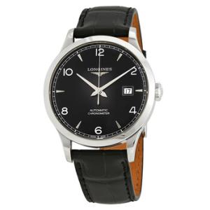 Record Automatic Black Dial Watch L28214562