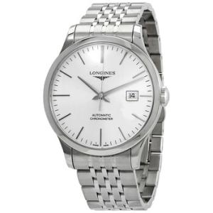 Record Automatic Chronometer Silver Dial Watch L2.821.4.72.6