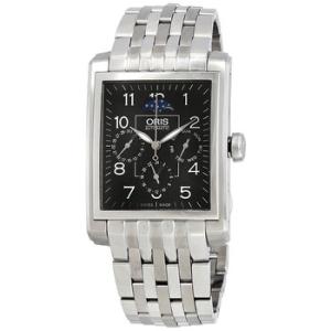 Rectangular Complication Automatic Black Dial Watch 01 582 7658 403407 8 23