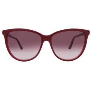 Red Gradient Cat Eye Sunglasses CT0186S 003