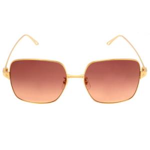 Red Rectangular Sunglasses CT0321SA 003