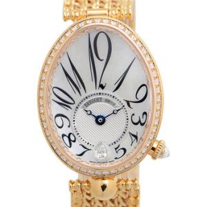 Reine de Naples Mother of Pearl 18kt Rose Gold Diamond Watch 8918BR58J20D000