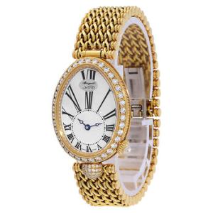 Reine de Naples Mother of Pearl 18kt Yellow Gold Diamond Watch 8928BA51J20DD00