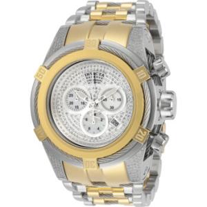 Reserve Bolt Zeus Chronograph Quartz Silver Dial Watch