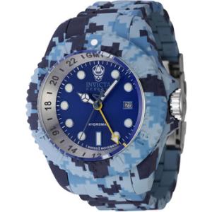 Reserve GMT Date Quartz Blue Dial Watch