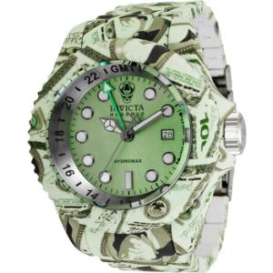 Reserve Hydromax GMT Quartz Green Dial Watch