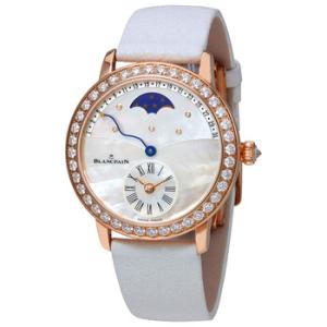 Retrograde Calendar Moonphase Automatic 18 Carat Rose Gold Diamond Watch 3653295458B