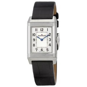 Reverso Classic Silver Dial Leather Watch Q2608530