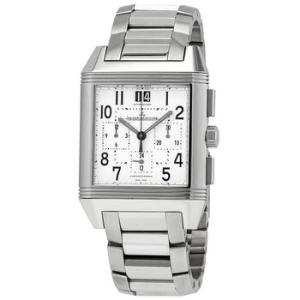 Reverso Squadra Silver Dial Chronograph Watch Q7018120
