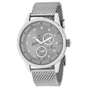 Rio Quartz Silver Dial Watch CV8710