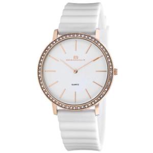 Ripple Quartz White Dial Watch OC0266