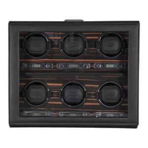 Roadster Module 2.7 Roadster Six Ebony Watch Winder with Cover