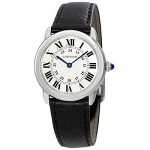 Ronde Solo Silvered Light Opaline Dial Watch WSRN0019