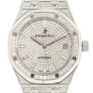 Royal Oak Automatic Diamond Watch 15452BC.ZZ.1258BC.01
