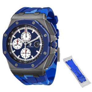 Royal Oak Offshore 44mm Camouflage Chronograph Blue Dial Watch 26400SO.OO.A335CA.01