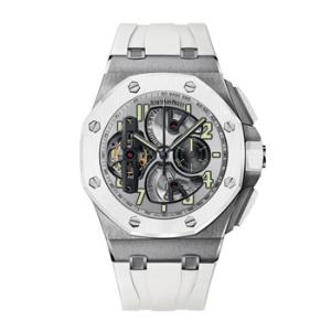 Royal Oak Offshore Tourbillon Silver Dial Automatic Watch 26387IO.OO.D010CA.01