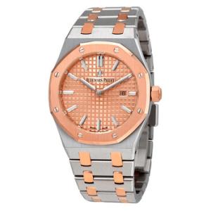 Royal Oak Pink Gold Dial 18 Carat Pink Gold Watch 67650SR.OO.1261SR.01