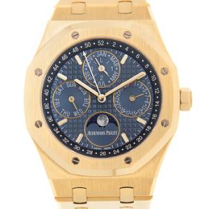 Royal Oak Prepetual Calendar Automatic 18 Carat Yellow Gold Watch 26574BA.OO.1220BA.01