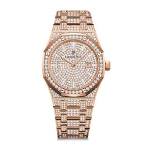 Royal Oak Quartz Diamond Watch 67652OR.ZZ.1265OR.01