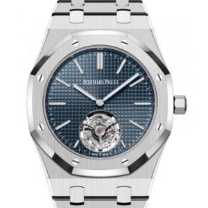 Royal Oak RD3 Jumbo Extra Thin Tourbillon Automatic Blue Dial Watch 26670ST.OO.1240ST.02