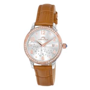 Ruby Quartz Silver Dial Watch 1141DRUL