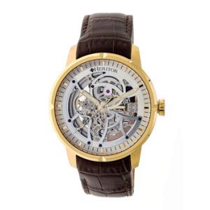 Ryder Automatic Black Skeleton Dial Watch HR4605