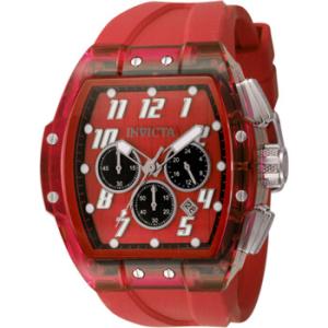S1 Rally Chronograph GMT Date Quartz Red Dial Watch